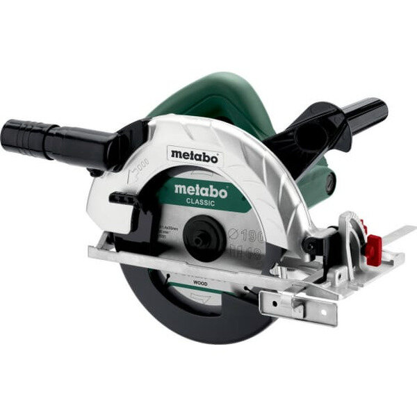 Дисковая пила Metabo KS 190 (602364000), 1050 Вт, зеленый/серый