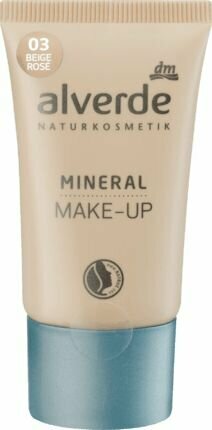 Alverde NATURKOSMETIK Минеральный тональный крем бежево-розовый 03, 30 мл