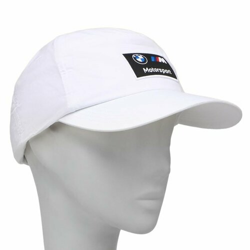 Бейсболка PUMA, размер б/р, белый кепка puma 2022 bmw mms heritage bb cap black