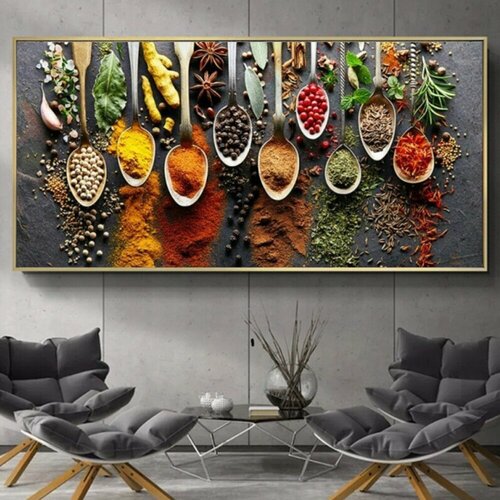 Алмазная мозаика Набор специй 100х50 без подрамника