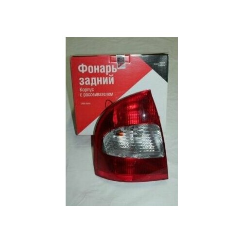 Фонарь задн. в сб. /1118/ лев. (затемнен. стекло)