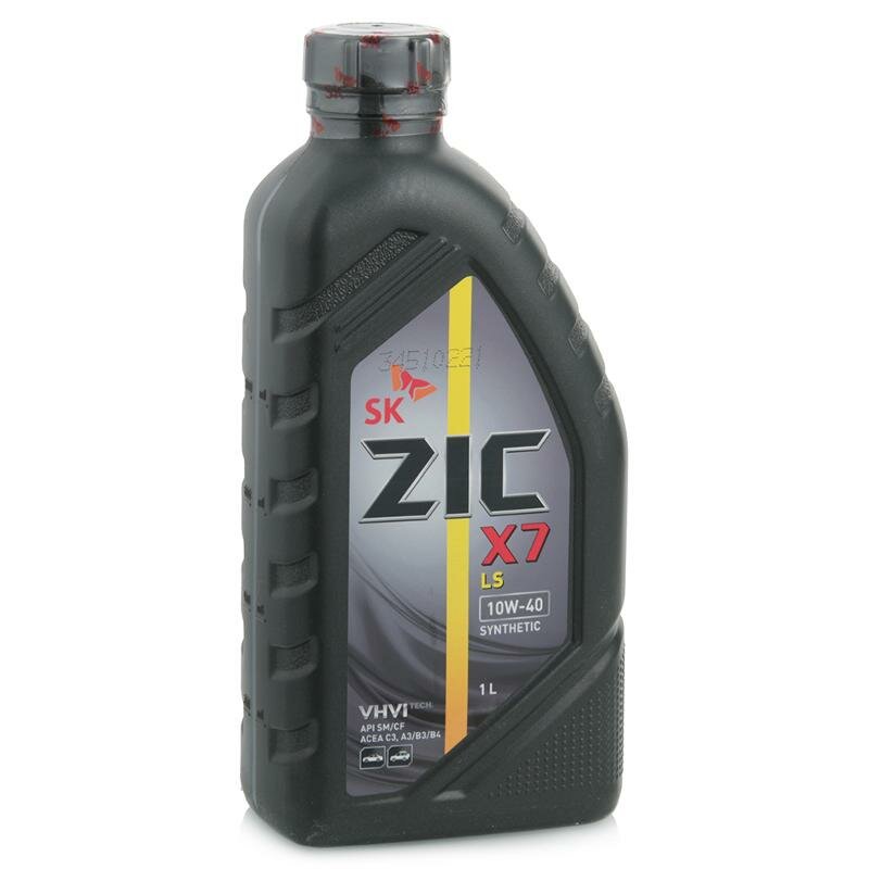 Масло моторное синтетика Zic X7 LS 10W-40 SN/CF 1Л