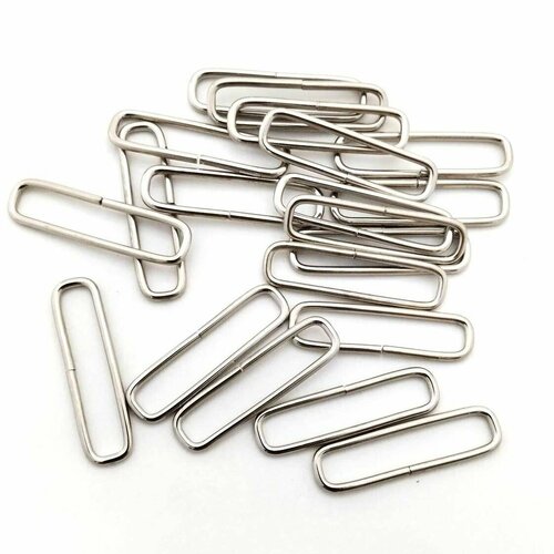 Рамки 35 мм 35х6 стальные никель 20 шт 320₽