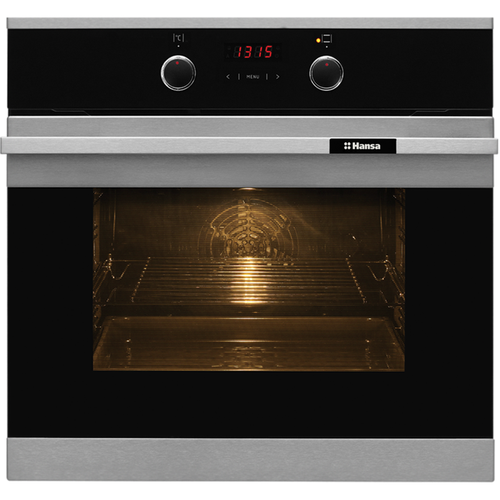 Встраиваемый духовой шкаф 595x595x575 см гриль конвекция 8 программ таймер нержавеющая сталь 3578000₽