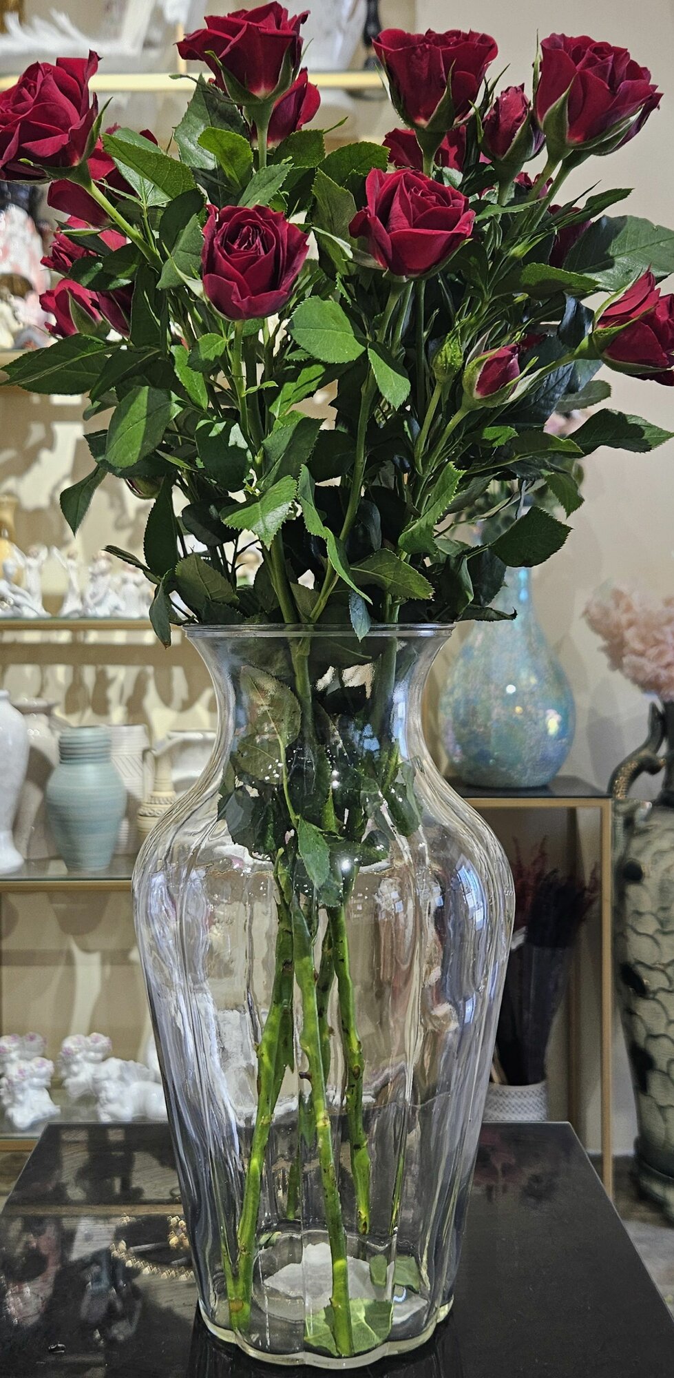 Красивая большая ваза "Амфор", декор и интерьер в дом.