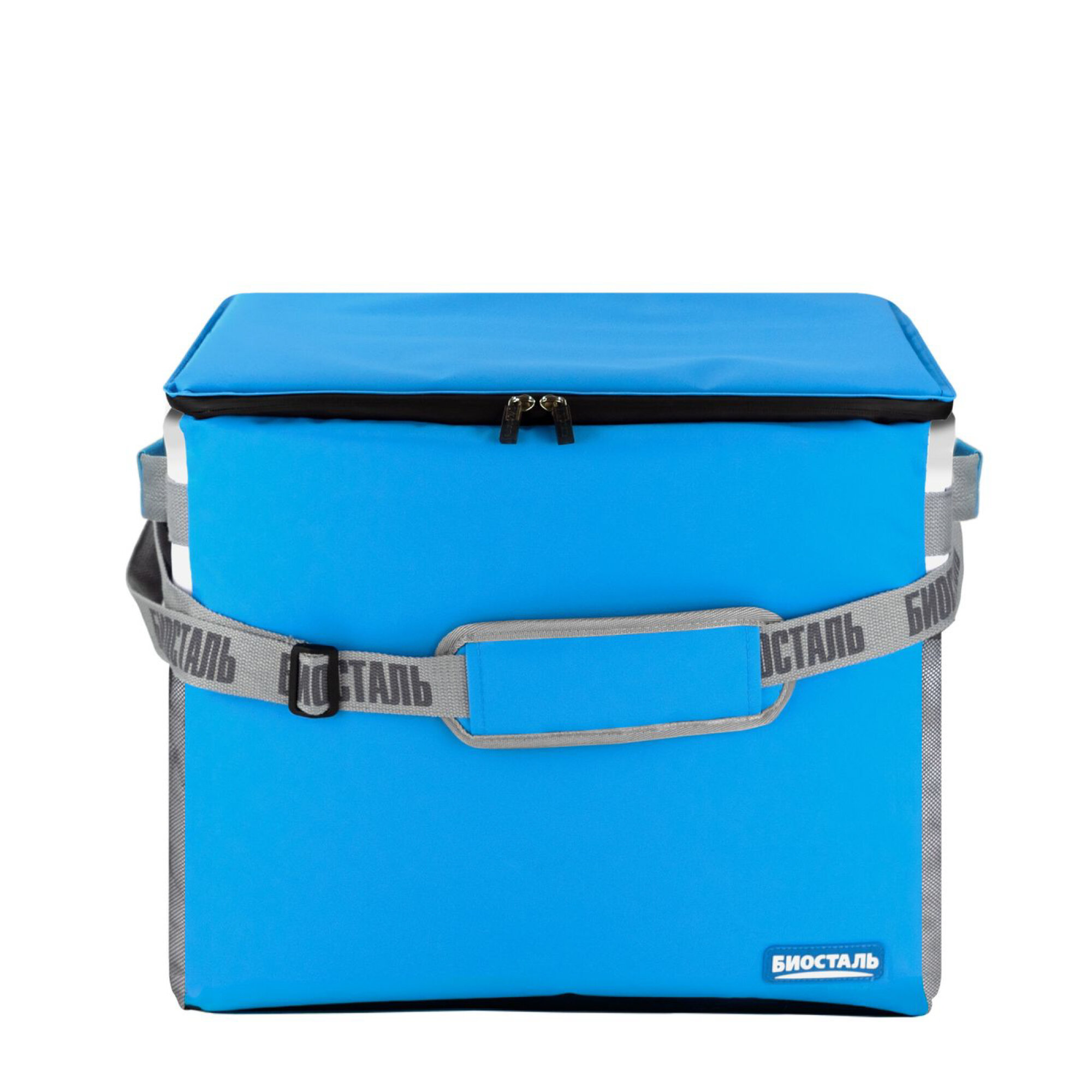 Термосумка (сумка-холодильник) Biostal Дискавери (40 л.), синяя - фото №14