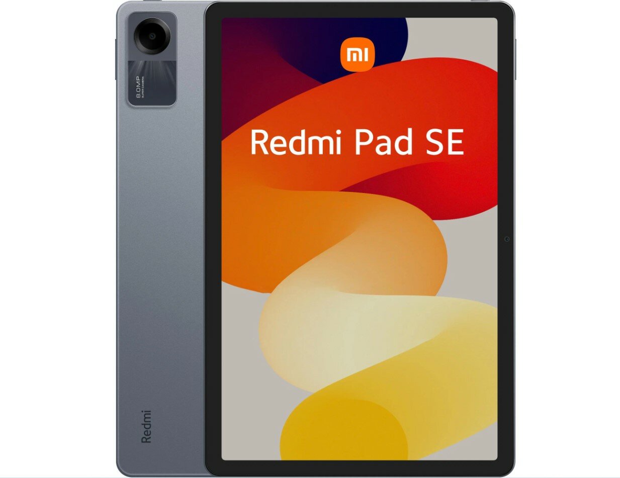 Планшет Xiaomi Redmi Pad SE 6/128 ГБ, Серый. Версия для Китая, язык меню Английский