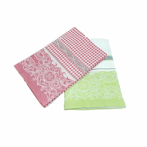 Набор кухонных вафельных полотенец 2 шт 50х70 см Vingi Ricami 2600₽