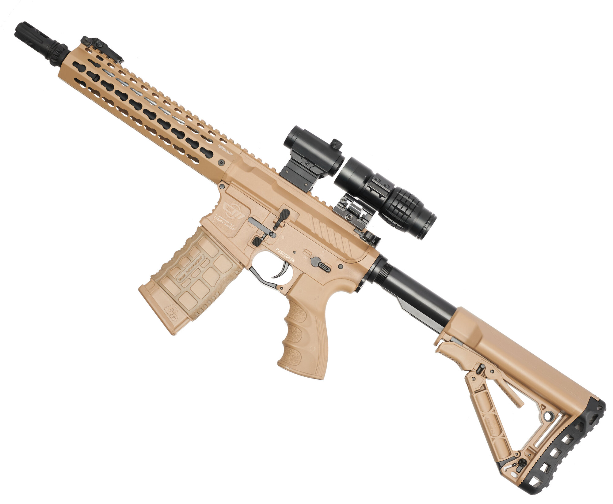 Страйкбольный автомат G&G CM16 SRL Desert (6 мм, M4A1)