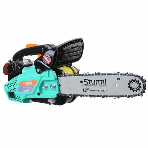 Бензопила Sturm! GC2512 1 кВт, шина 12, 45 звеньев, шаг цепи 3/8 черный