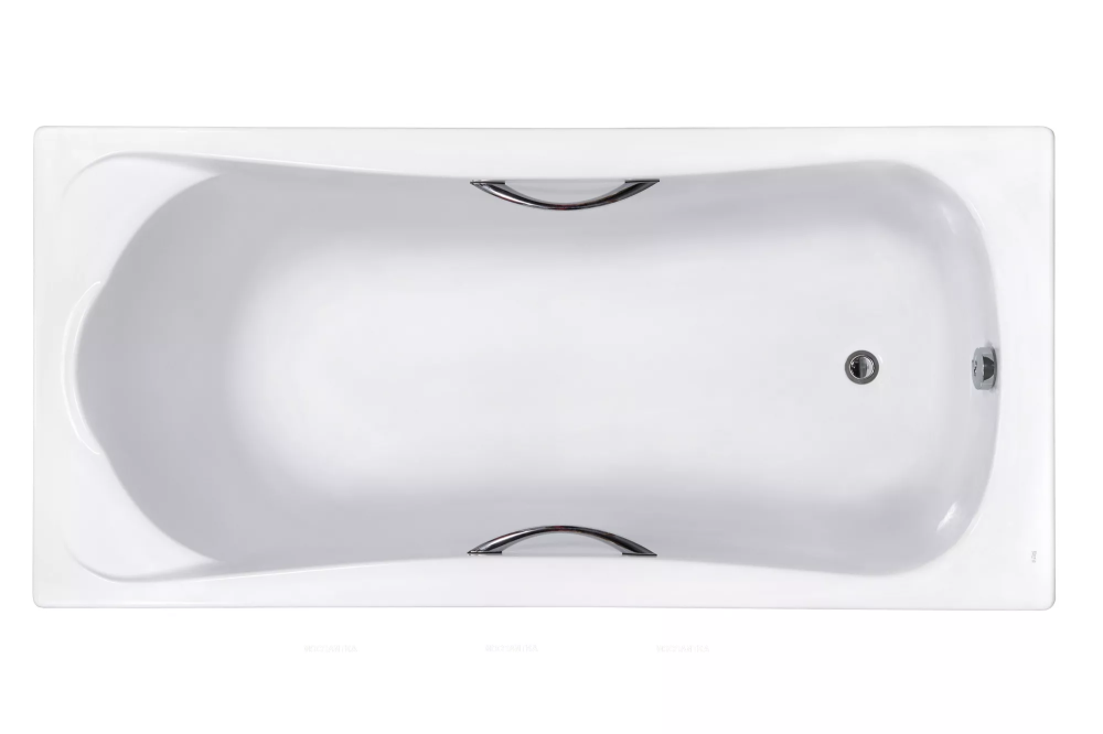 Акриловая ванна Roca BeCool 180x90 ZRU9307685 с отверстиями для ручек