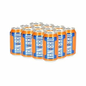 Газированный напиток IRN-BRU, 0.33 л, металлическая банка, 12 шт.