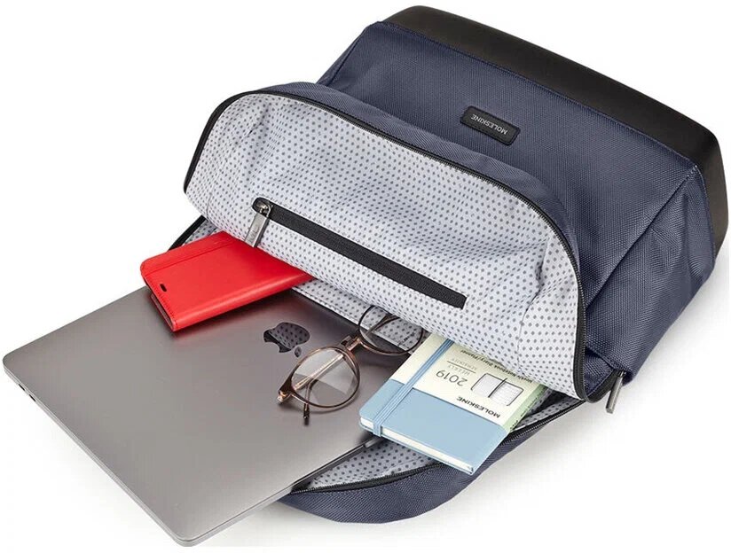 Рюкзак Moleskine Technical Weave Коллекция The Backpack, Синий Cапфир (ET92CCBKB46) — фото 1