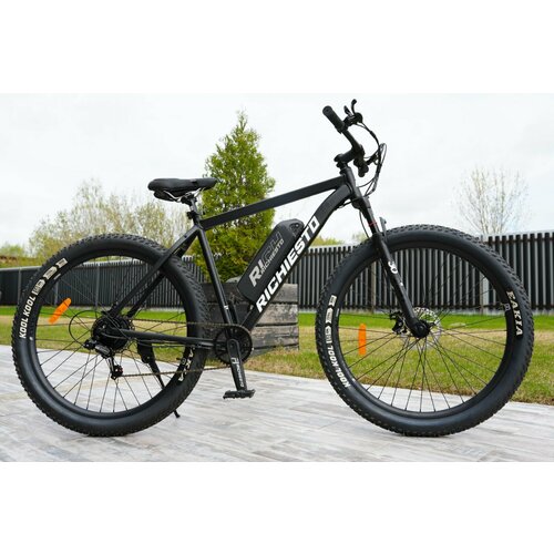 Электровелосипед Richiesto 297s Алюминиевая рама 21 Мотор 36V250W Взрослый Спортивный черный модель 2024 57000₽