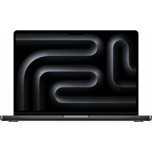 Ноутбук Apple MacBook Pro A2992 Z1AU001DT(MRX33), 14.2", 2023, Liquid Retina XDR, Apple M3 Pro 11 core 4ГГц, 11-ядерный, 18ГБ 512ГБ SSD, Mac OS, черный космос