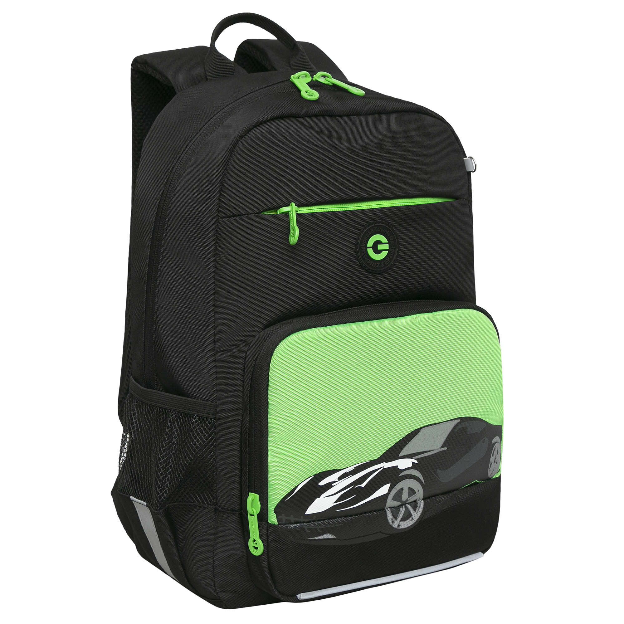 Рюкзак школьный с карманом для ноутбука 13", анатомической спинкой, для мальчика RB-355-1/4
