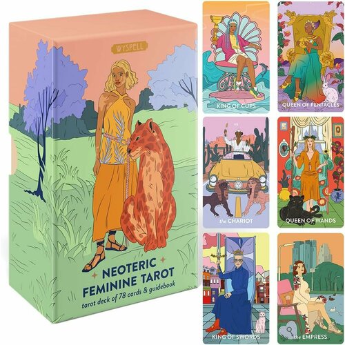 Женское Таро / Wyspell Feminine Tarot Card Deck полные банни карты таро кролик таро таро 78 карт таро rws система