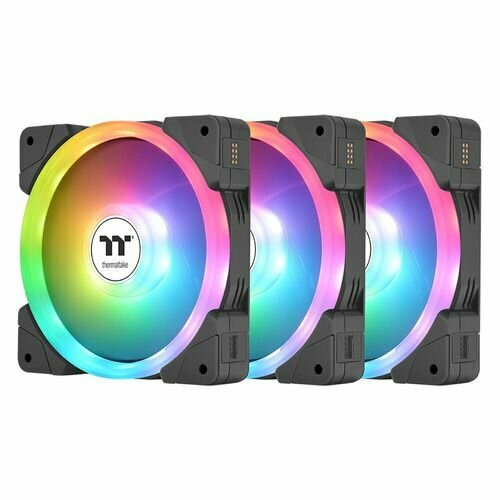 вентилятор thermaltake swafan 14 rgb 3 pack cl f138 pl14sw a Вентилятор Thermaltake Swafan EX12, 120мм, Ret