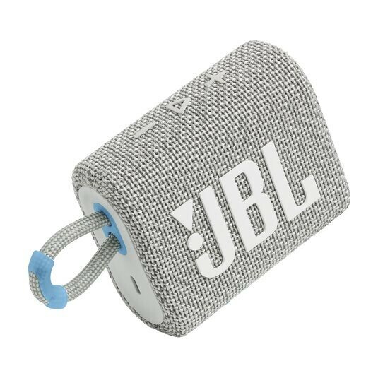 Портативная акустика JBL Go 3 Eco WHITE