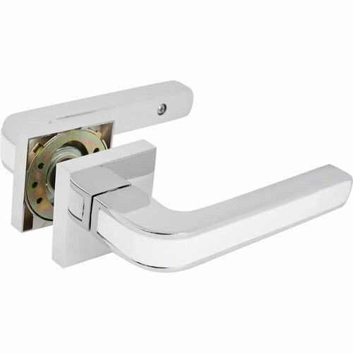 Дверные ручки 127 H комплект цвет хром 3977₽