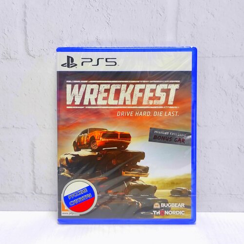 Wreckfest + Exclusive Bonus Car Русские субтитры Видеоигра на диске PS5