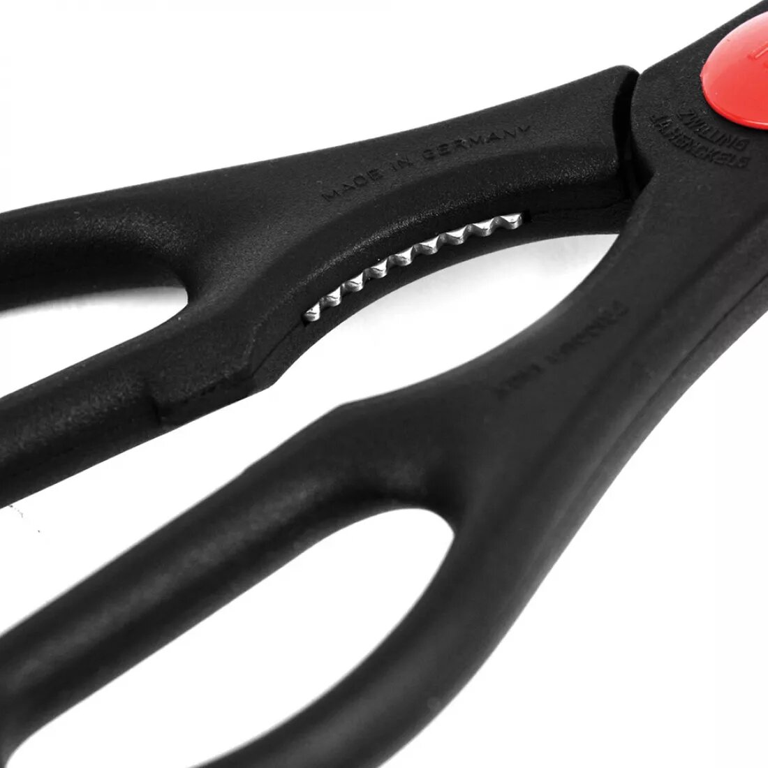 Изображение Многофункциональные ножницы Zwilling Twin FRIODUR, нержавеющая сталь, с открывашкой, черные