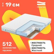 Матрас с независимыми пружинами PROMTEX Soft Standart Combi 80x160