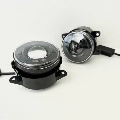 LED Laser Противотуманные фары (с линзой) для Ford, Mitsubishi, Suzuki, Renault, с чёткой светотеневой границей и регулировкой по высоте