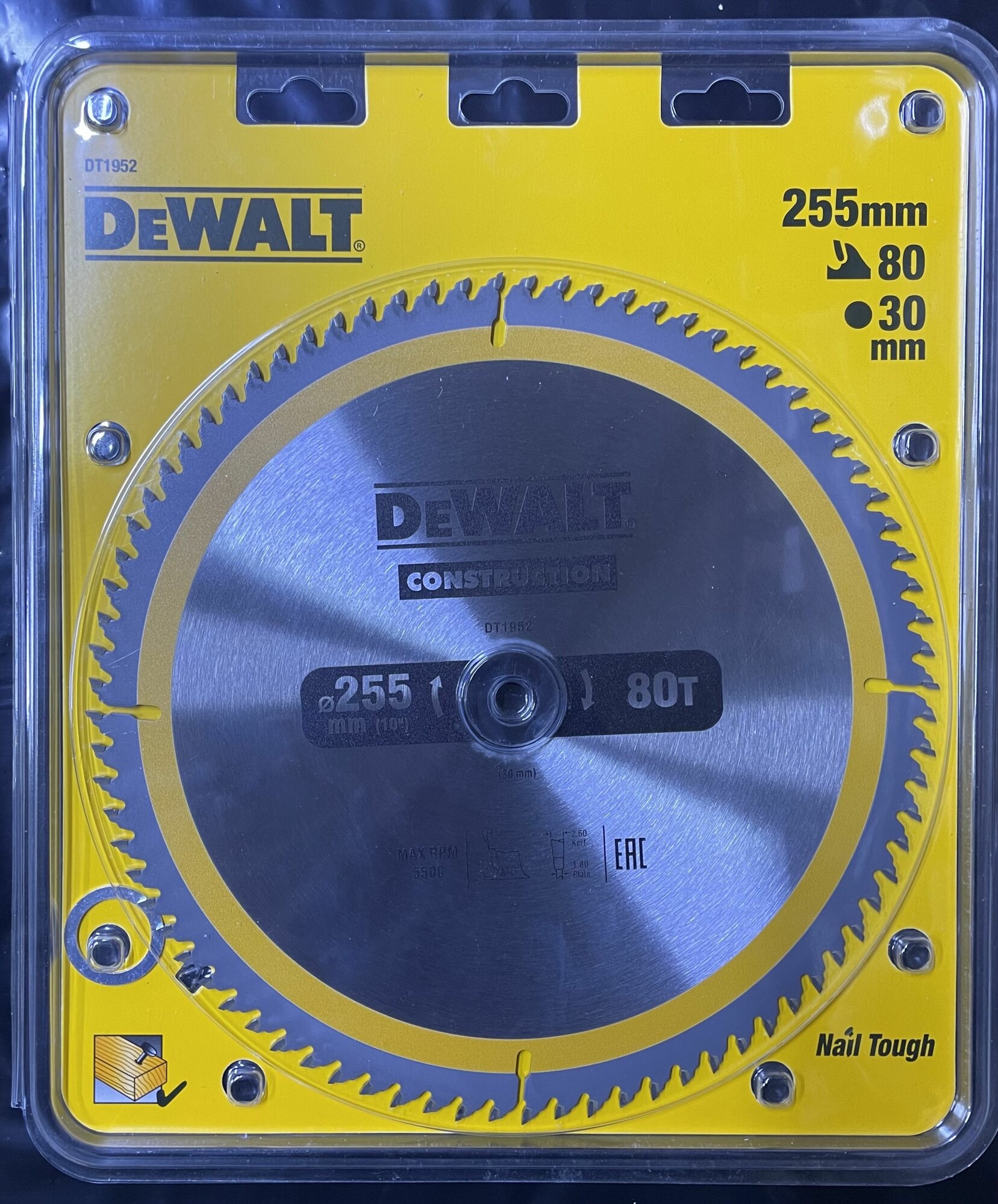 Диск Пильный Dewalt 255х80х30