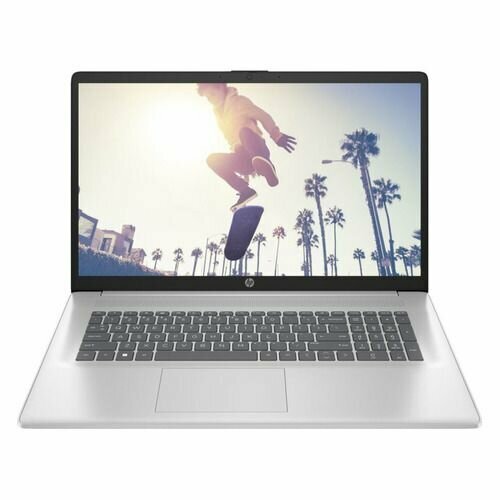 Ноутбук HP 17-cp2172ng 9W1X8EA 173 IPS AMD Ryzen 5 7520U 28ГГц 4-ядерный 8ГБ LPDDR5 512ГБ SSD AMD Radeon Free DOS серебристый 7646200₽