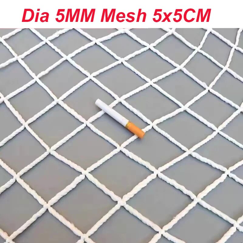 Сетки Защитные От Птиц Детская защитная сетка из нейлона, Dia 5MM Mesh 5x5CM, 2x3m