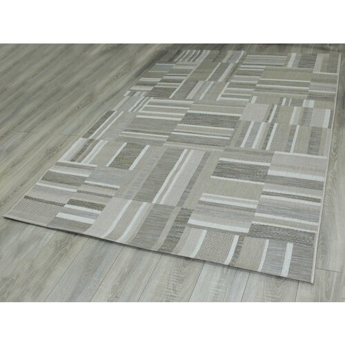 фото Бельгийский ковер-циновка призма 1,6х2,3 м, бежевый star carpet