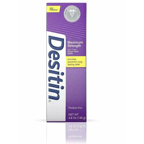 Desitin Maximum Strength, крем-мазь паста от опрелостей 136г