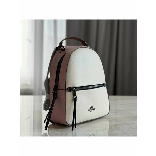 Рюкзак , белый, розовый