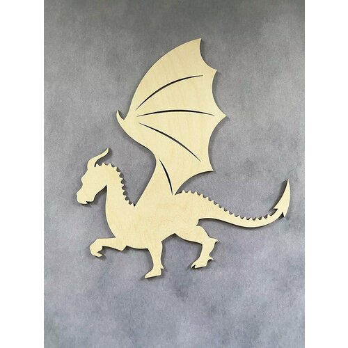 Деревянные заготовки для декупажа Дракон