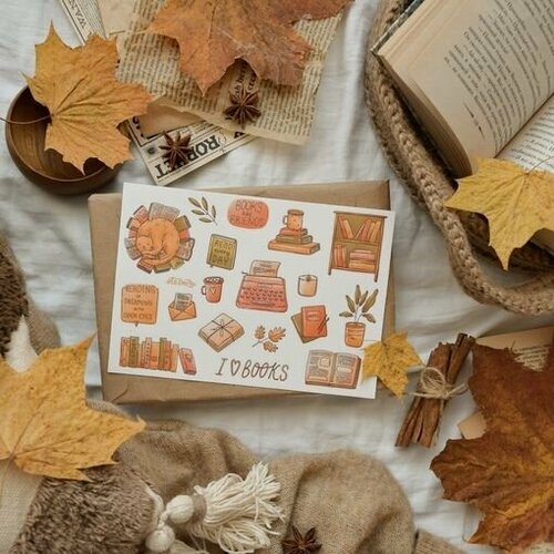 Стикерпак Books are friends А5 480₽