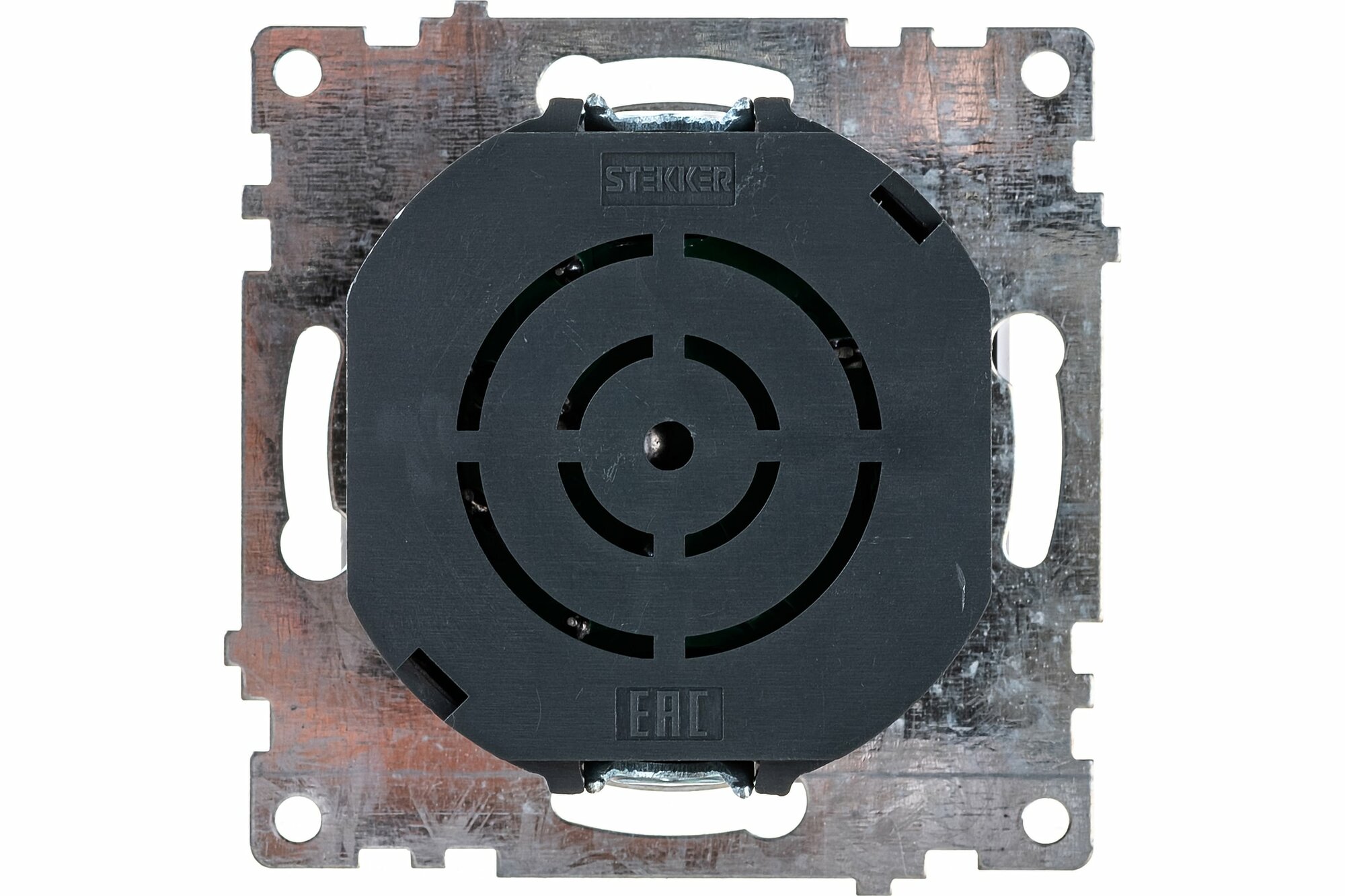 фото Выключатель диммирующий TRIAC(механизм), STEKKER GLS10-7106-01, 250V, 500W, серия Катрин, белый