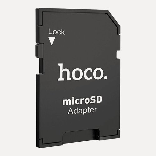 Изображение товара Адаптер для карты памяти HOCO HB22 MicroSD на SD (черный)