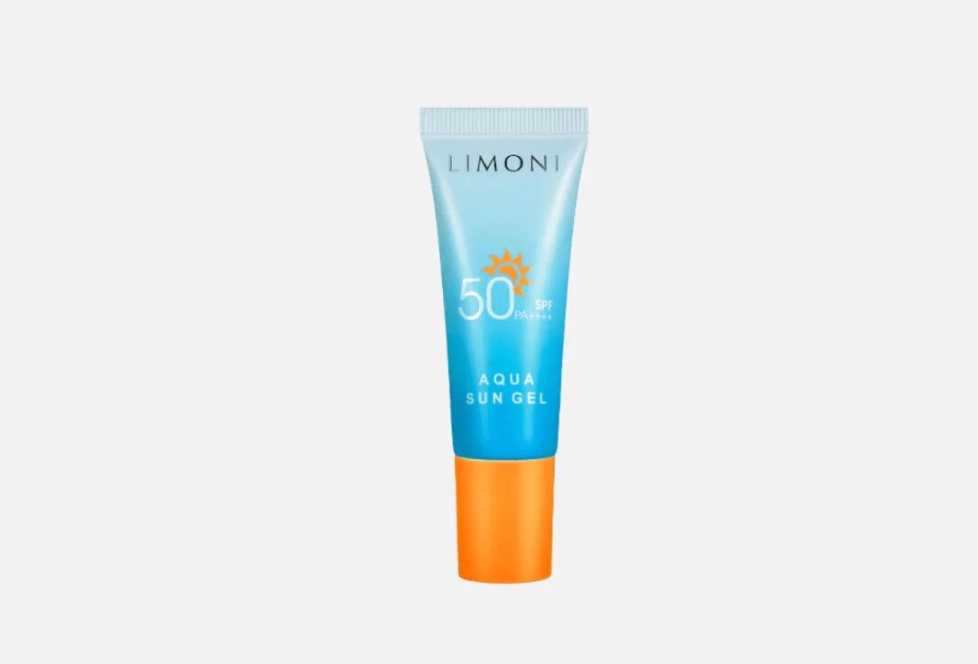 LIMONI Солнцезащитный увлажняющий крем-гель для лица и тела SPF 50+ 25 мл
