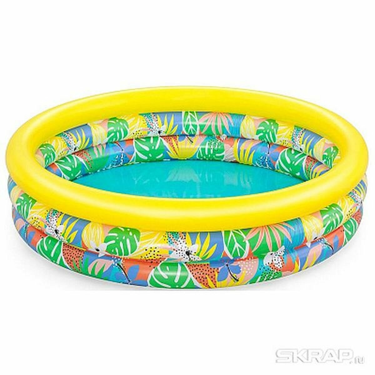Бассейн надувной Jumbo Hippo 168 x 38 см Bestway 51203