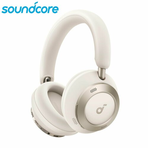 Soundcore Space One Pro от Anker адаптивные наушники с активной аннулированием шума управляемые 6 микрофонами супер складная конструкция 60H бестеряный аудио беспроводный аудио Hi-Res 14660₽