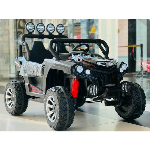 Электромобиль детский багги NEL-903 черный полноприводный 4WD