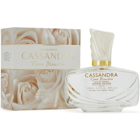 Женская парфюмерная вода Jeanne Arthes Cassandra roses blances, 100 мл