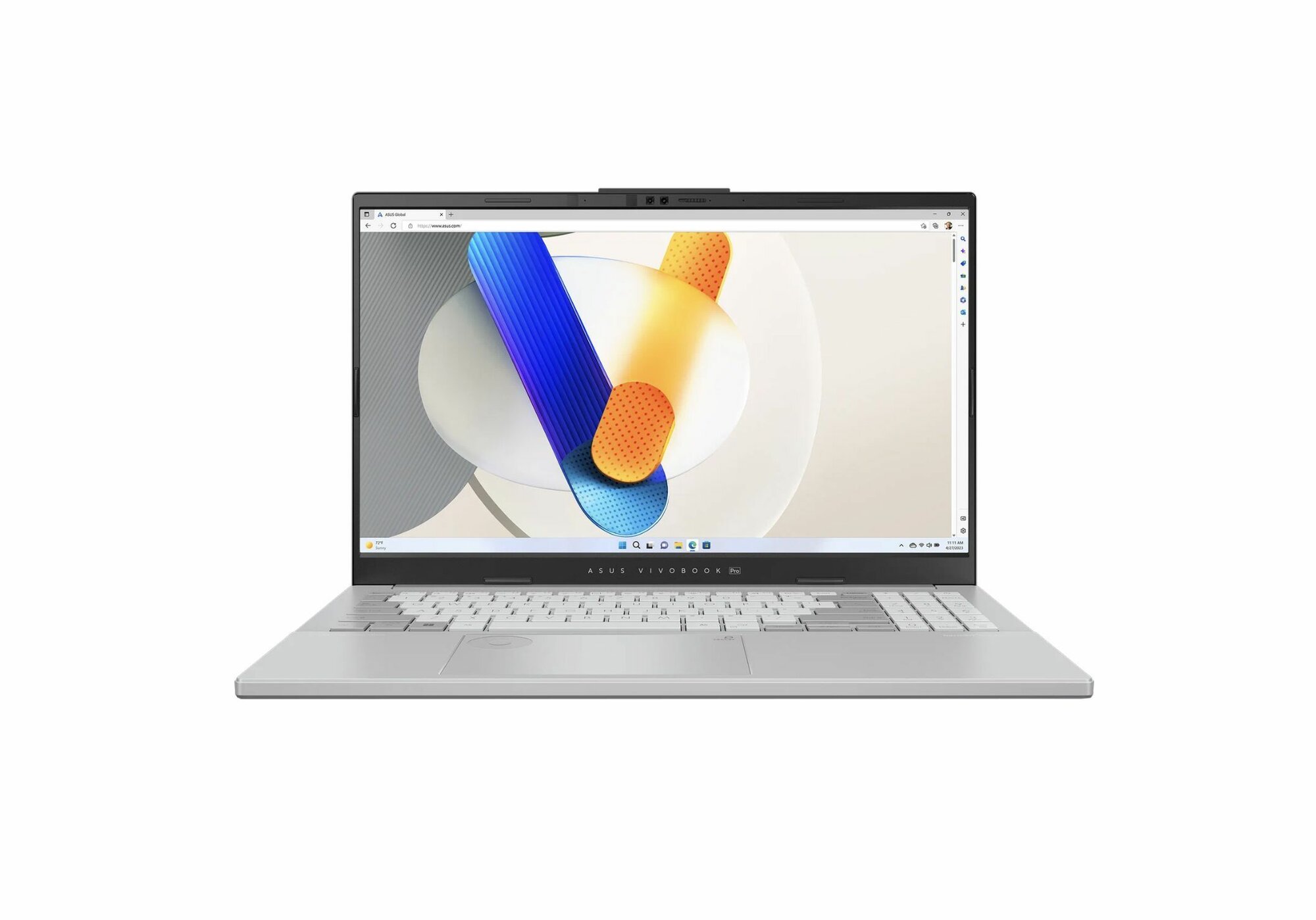 Ноутбук Asus Vivobook Pro 15, Intel Core Ultra 9 185H, RTX 4060, RAM 16 GB, SSD 1 TB, серый