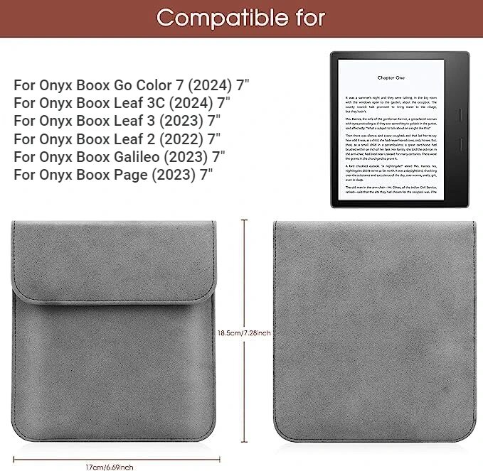 Чехол для Onyx Boox Go Color 7 Gen 2 из полиуретана — фото 1
