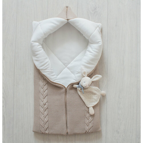 Зимнее одеяло-конверт, от 0 до 6 мес, жемчуг, MAMINY ZAPISKY