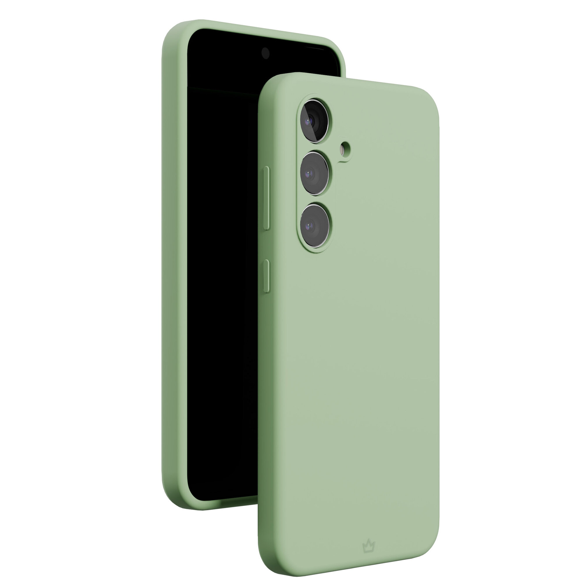 Чехол на Samsung S24 FE с MagSafe VLP Aster Case, зеленый