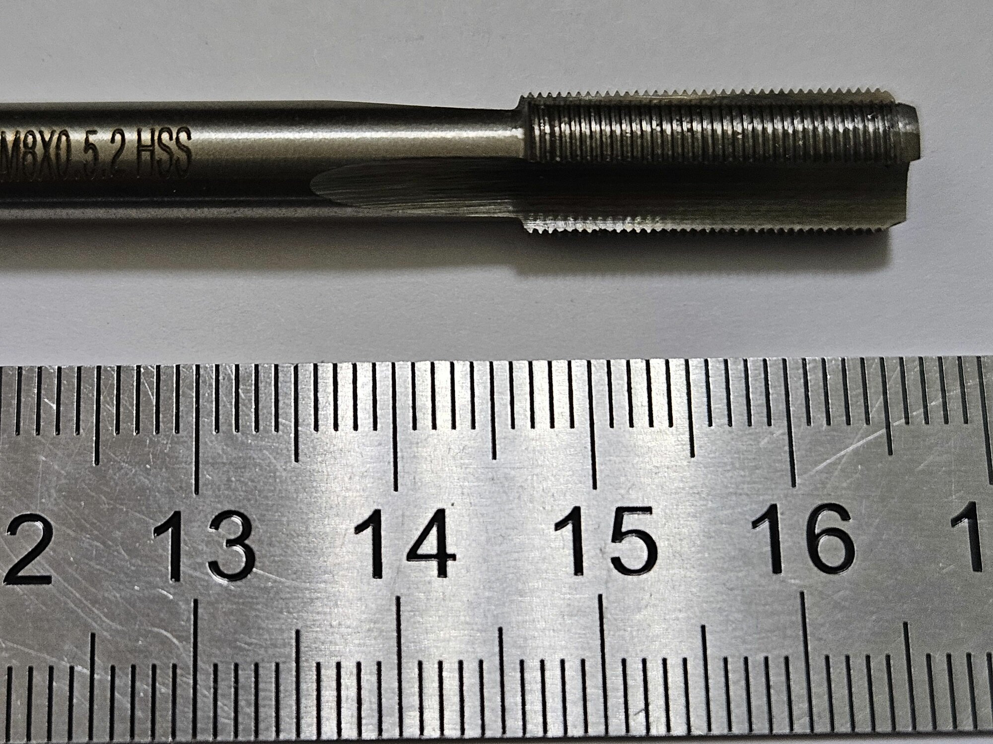 Метчик м/р М8х0,5 — фото 1