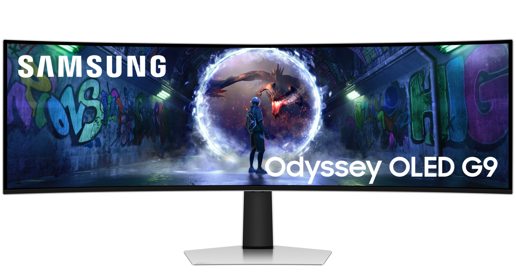 49" Монитор Samsung Odyssey OLED G9 G93SD серебристый