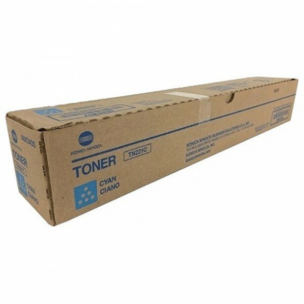 Konica Minolta TN-221C / A8K3450 тонер-картридж оригинальный